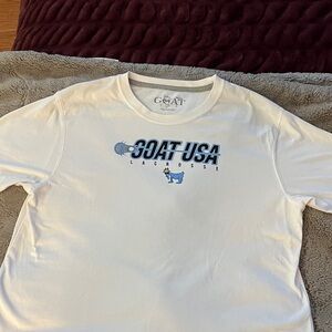 GOAT USA White Short Sleeve Tee